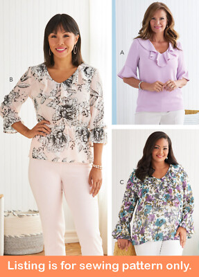 frilly blouse plus size