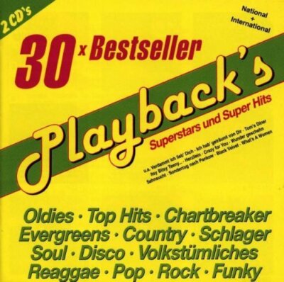 Playback's 01 (30 tracks, 1990) Verdammt ich lieb' dich, Wunder gescheh.. [2 CD]
