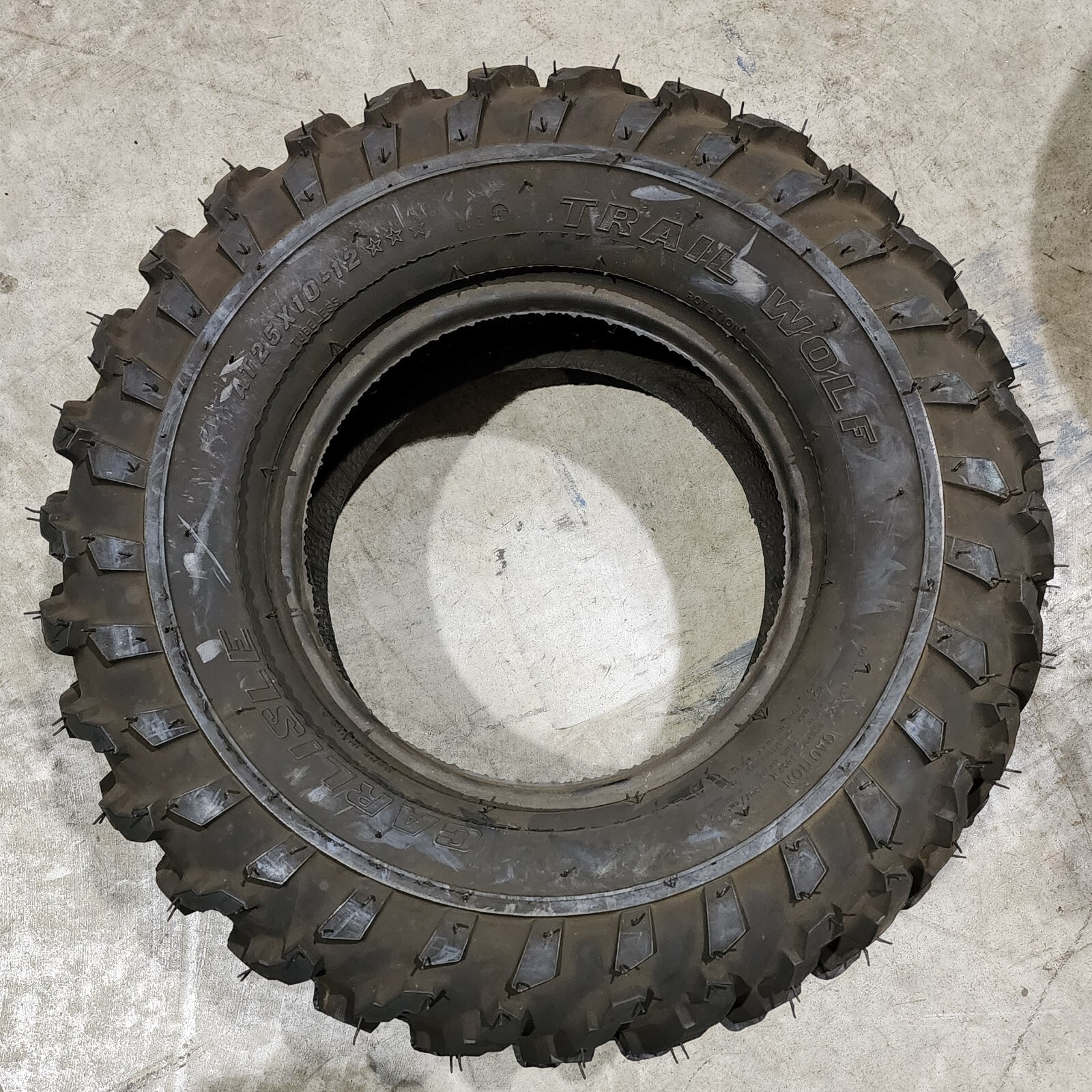 Tire Carlisle Trail Wolf 25x10.0012 25x1012 25x10x12 AT A/T ATV UTV