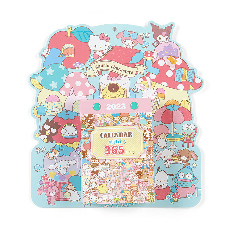 sanrio-characters-daily-wall-calendar-2023-sanrio-japan-official-kawaii-new-ebay