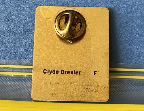 CLYDE DREXLER 1992 BARCELONA OLYMPICS DREAM TEAM PIN - Picture 2 of 2