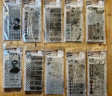 Tim Holtz Stamper's Anonymous Stamp/Stencil CHOOSE FROM 16 SETS buy more  save