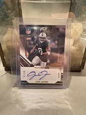 2023 Panini Contenders JOSH JACOBS NFL Ink Gold Auto /10 Packers Raiders
