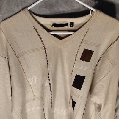 Chapman And Son Large Sweater,No Material Tag,Festive.Made In Italy