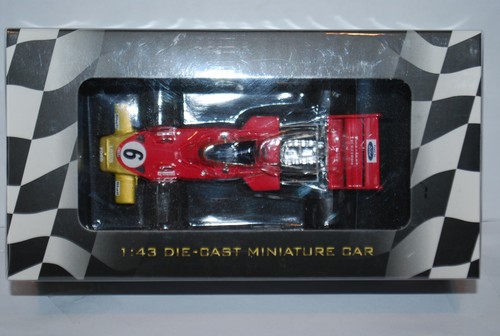 Quartzo Lotus F1 72c Team Lotus N 6 World Champion Winner French Gp 1970 Jochen Rindt 1:43 Červené Zlato