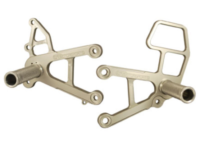 KAWASAKI 2005-06 ZX6R NINJA WOODCRAFT RACING REARSETS / FOOTPEGS