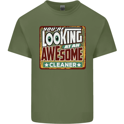 Youre Looking At An Awesome Limpiador Algodón Hombre Camiseta Top Camiseta - Imagen 6 de 102