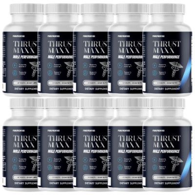 Thrust Maxx Wellness Support & Performance Dietary Supplement, 10 Bottles