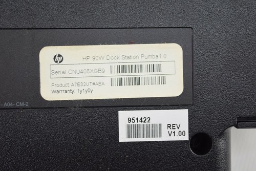 HP Elitebook Laptop HSTNN-I11X Docking Station HP 90W - Picture 7 of 7