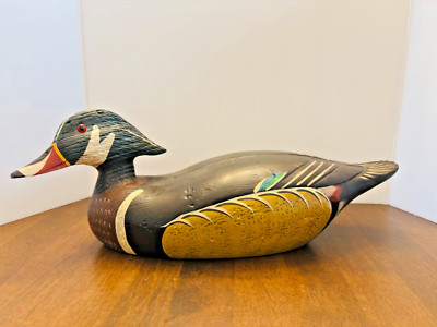 Duck Craft-Tex Wood 15 Inch Signed American Wild Fowl Series 1985