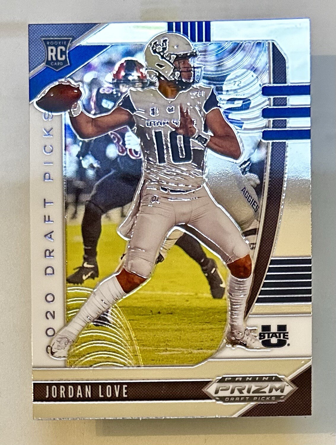 Jordan Love 2020 Prizm Draft Picks Rookie #148 Packers Utah State