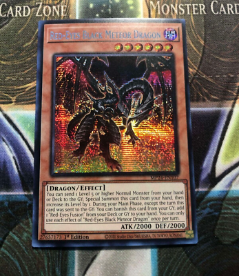 yugioh new red eyes cards Red-Eyes Ultimate Dragon Custom Orica card Eyes Black Dragon while face Yu-Gi-Oh Card - SDDC-EN013 -