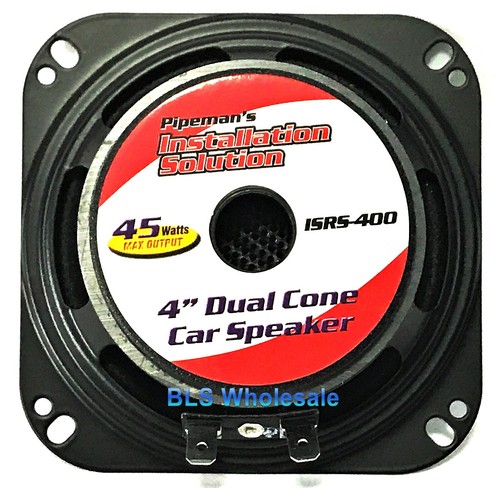 One OEM Style 4 inch Car Audio Speaker Dual Cone Factory Replacement Upgrade - Picture 3 of 6