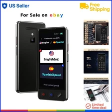 Language Translator Device Offline Voice Photo Support 150 Languages Travel