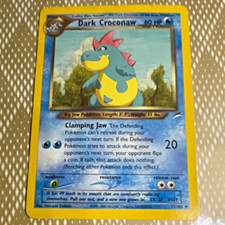 Dark Croconaw Neo Destiny 32/105 Uncommon Regular Eng 60 HP Unlimited on eBay
