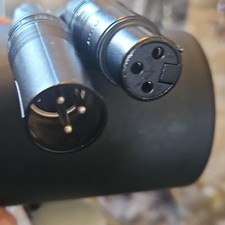 Professional XLR Male to XLR Female Audio Cable Black Single Cable 8 feet