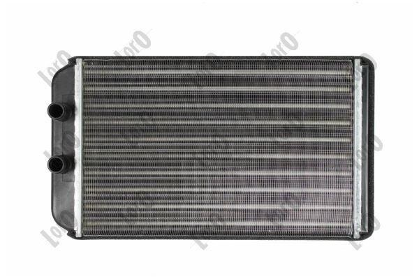 ABAKUS Interior Heater Heat Exchanger 009-015-0001 For Citroën Fiat 195x300x42