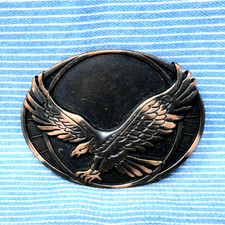 Western Freedom Eagle Belt Buckle Sun Design Cowboy Sportsman Nature .TYC508