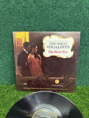 The Great Vocalists of the Big Band Era Vinyl LP Longines Symphonette Society SY