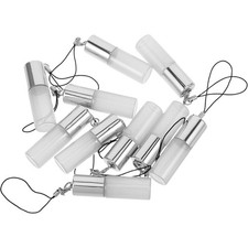 10 Pcs Perfume Empty Bottle Mini Essential Oil Bottles Refillable Glass