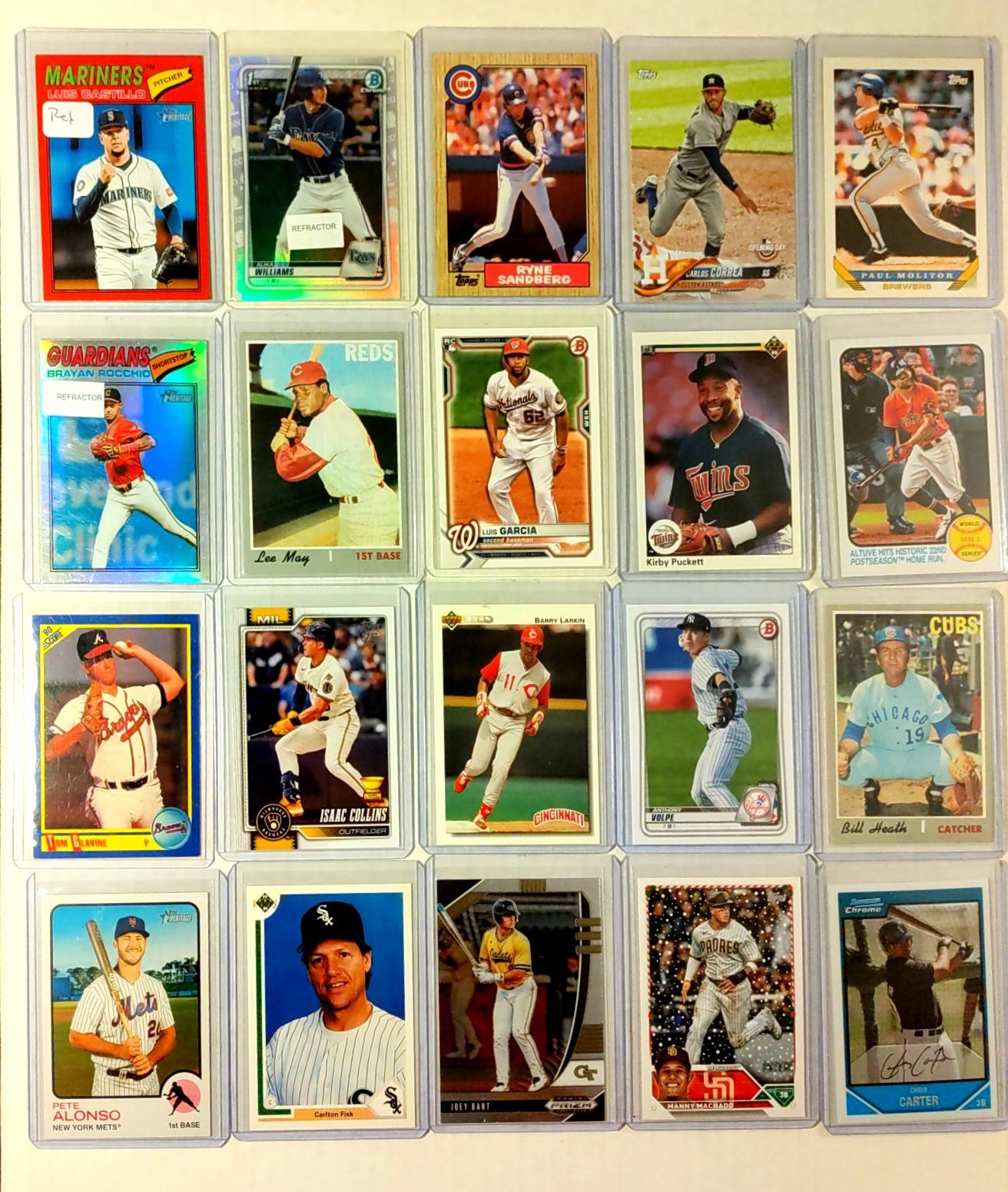 200 Card Show Ready ALL TOPLOADER Lot AUTO #'d REFRACTOR RC Ohtani Blue /150 z2 view 11