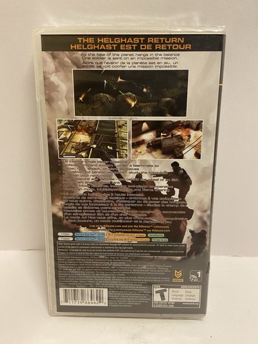 PSP KILLZONE LIBERATION PLAYSTATION GAME KILL ZONE BRAND NEW & SEALED - Picture 2 of 6