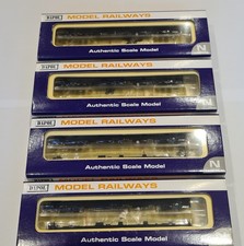 Dapol N Gauge NB-062C GBRF Spine Wagons X4 Mint Condition