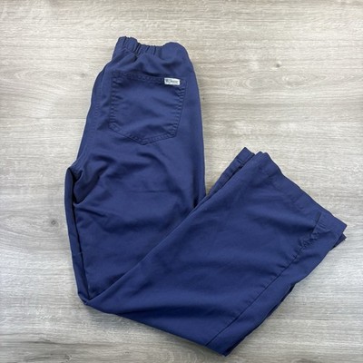 Greys Anatomy Scrub Pants Womens Size XS Petite Blue Style# 4232P Inseam 28.5''