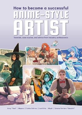 3dtotal Publishing How To Be A Professional Anime Artist (Paperback)
