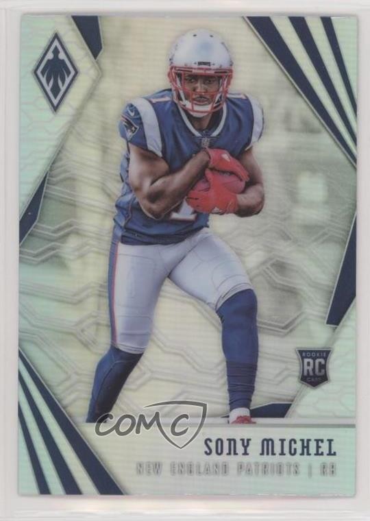 2018 Panini Phoenix Rookies Sony Michel #111 3wu