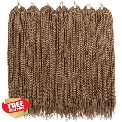 BEXIUKAKA Crochet Box Braids Hair 18 Inch #27