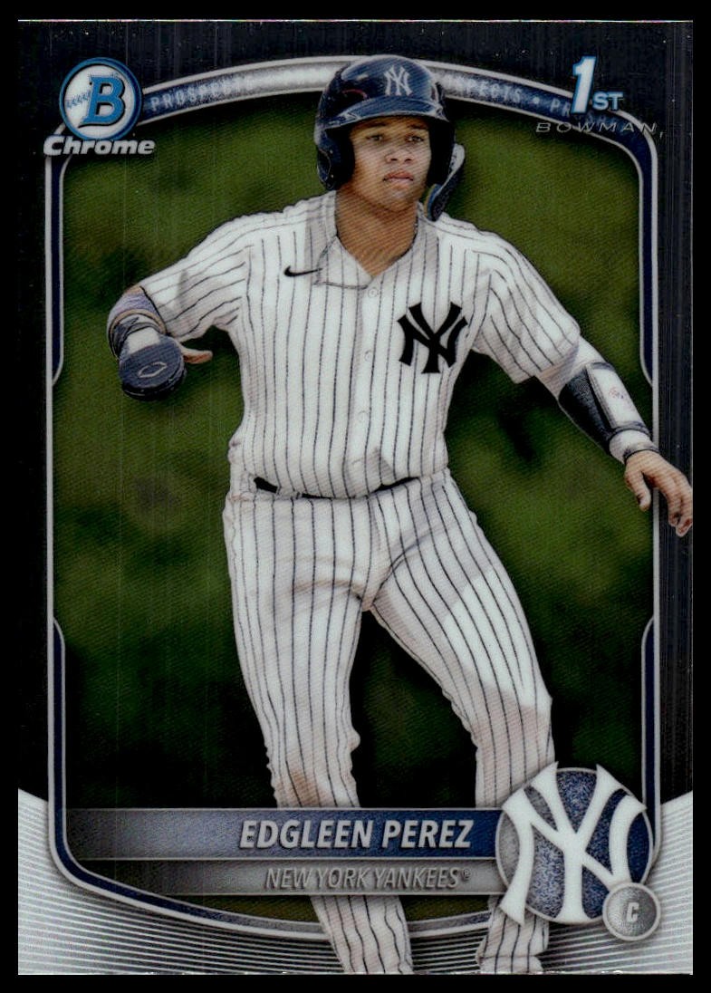 2025 Bowman Edgleen Perez #BCP-80 Chrome Prospects