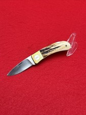 Jimmy Lile No Dot Small Lockback Knife with Staghorn Grips