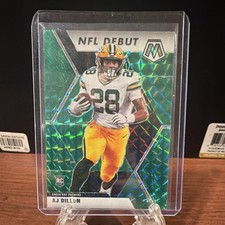 Panini 2020 Mosaic Prizm NFL Debut AJ Dillon Rookie #279 Packers Football