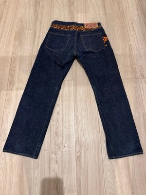 A BATHING APE Baby Milo Indigo Denim Jeans Größe S Freizeithose