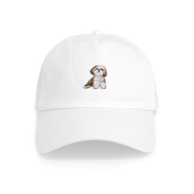 CafePress Shih Tzu (Red Wte) Cap Classic Baseball Cap (1408600599)