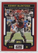 2023 Score Rookies Red Kenny McIntosh (Should Be Card #322) #320 Rookie RC 11pj. rookie card picture