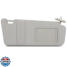 Gray Right Passenger Side Car Sun Visor With Sunroof for 2009-2016 For Toyota
