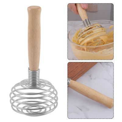 Spring Coil Schneebesen Hand Manueller Eierschläger zum einfachen Schlagen und Rühren
