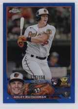 2023 Topps Chrome Blue Refractor 135/150 Adley Rutschman #1 08ho
