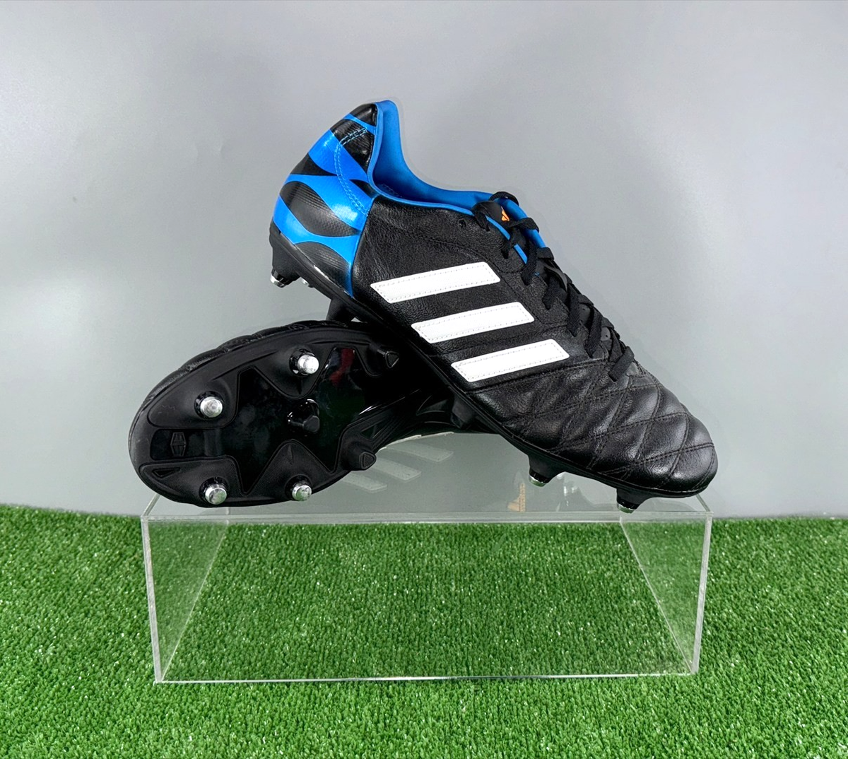 Adidas adiPure 11Nova SG M18583 US10 UK9.5 Black boots Cleats mens