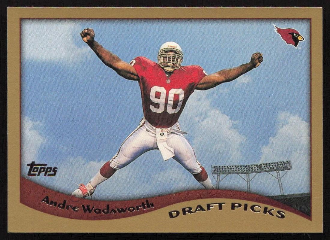 Andre Wadsworth Topps #353 Base