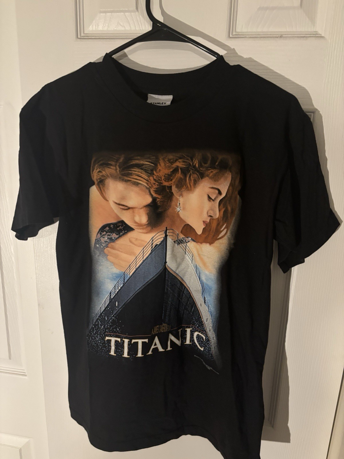 Vintage 1997 Titanic Movie T-Shirt Stanley Desantis Size Medium