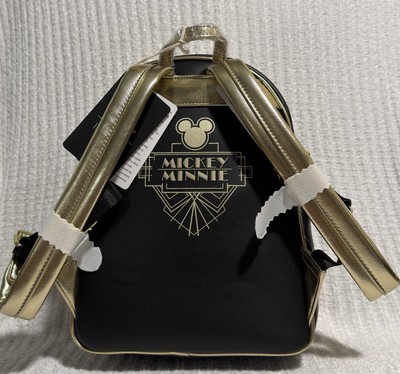 Loungefly Mickey Minnie Gatsby Backpack NWT Art Deco RARE | eBay display picture 1