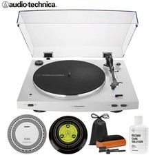 Audio-Technica Fully Automatic Wireless Belt-drive Turntable w/ Record Care Kit