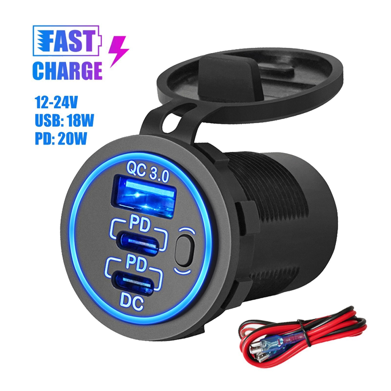 Socket Charging Plug Adapter