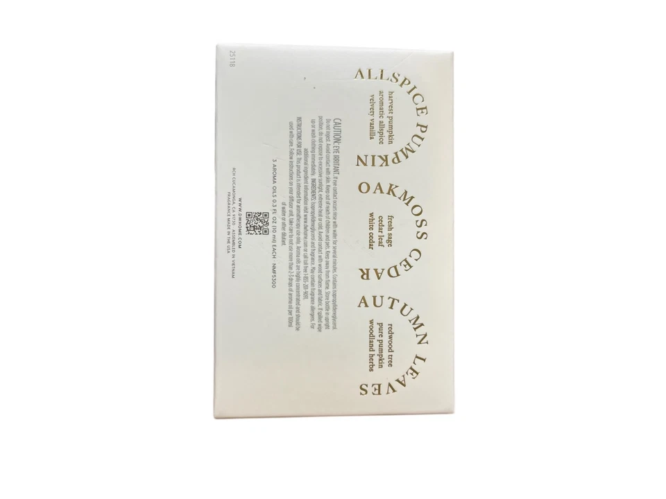 Juego de aceites aromáticos DW Home Ninety Six | Pack de 3 | 10 ml cada uno Foto 2 de 2