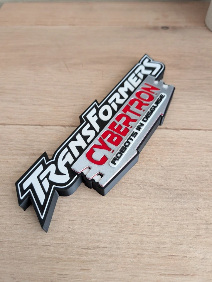 Transformers Logo Cybertron - Photo 4/4