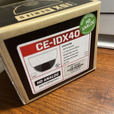 *NEW* Clinton Electronics CE-IDX40 HD Analog Indoor True D/N Dome Camera CEIDX40