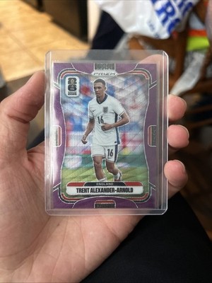 Trent Alexander-Arnold 2026 Panini Prizm World Cup Purple Wave /95 #108 England